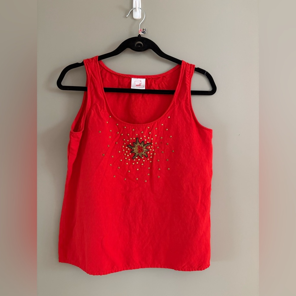Vintage Mondi Embellished Tank